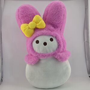 Peeps X Hello Kitty MY MELODY Easter Pink Plush Bunny 2025 New Sealed Sanrio